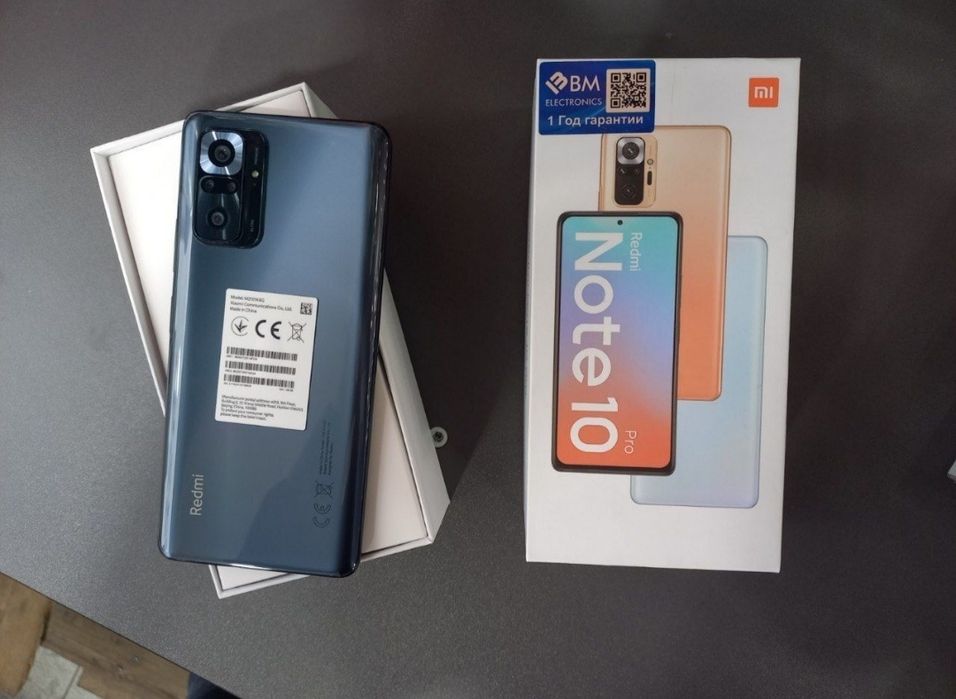 Redmi not 10 pro yangi 8ga 128g