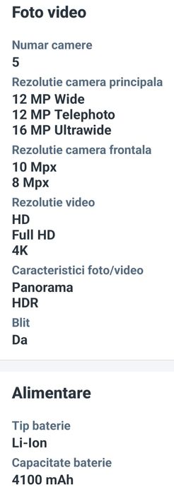 Samsung S10 PLUS , mem 128/8 ram