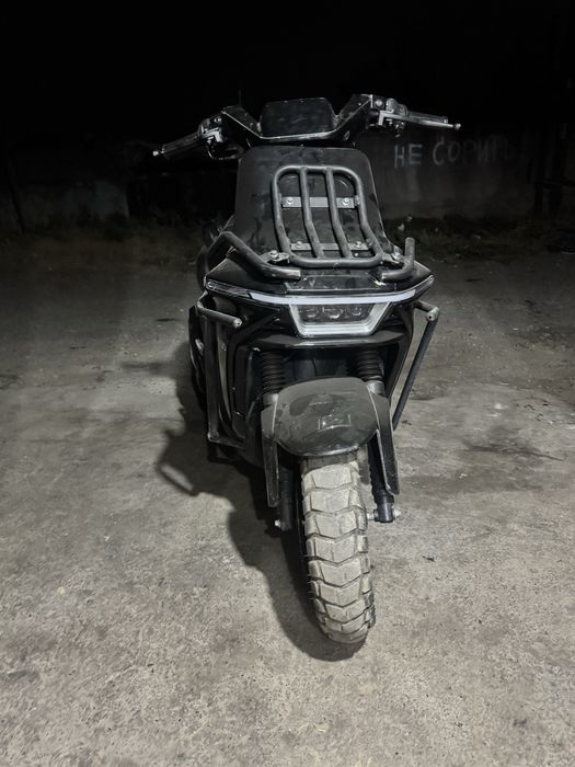 Скутер танк на ходу