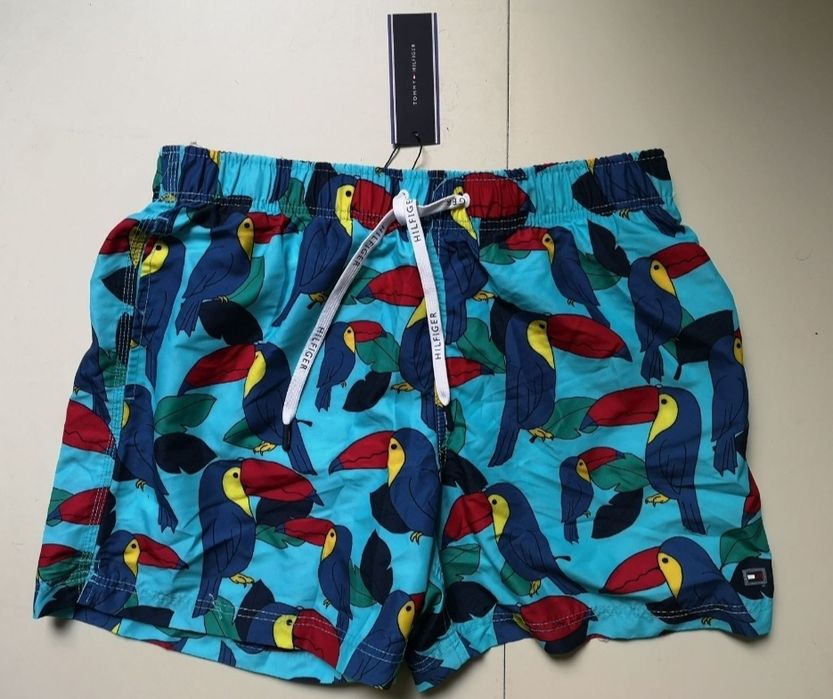 Tommy Hilfiger pantaloni de baie, pantaloni scurti cu chilot interior