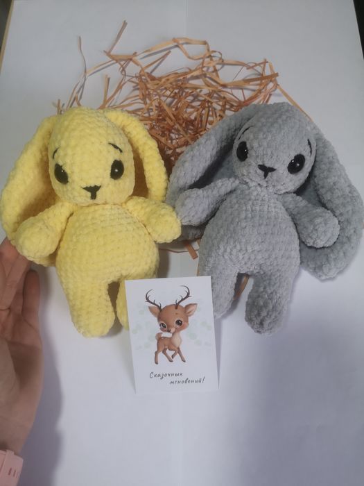 Игрушки мягкие ручной работы