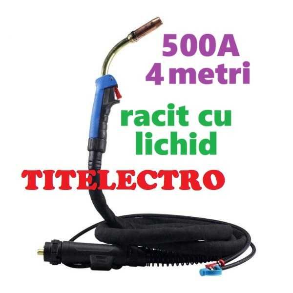 Pistolet 500A racit cu apa 4metri sudura MIG-MAG cu sarma argon CO2