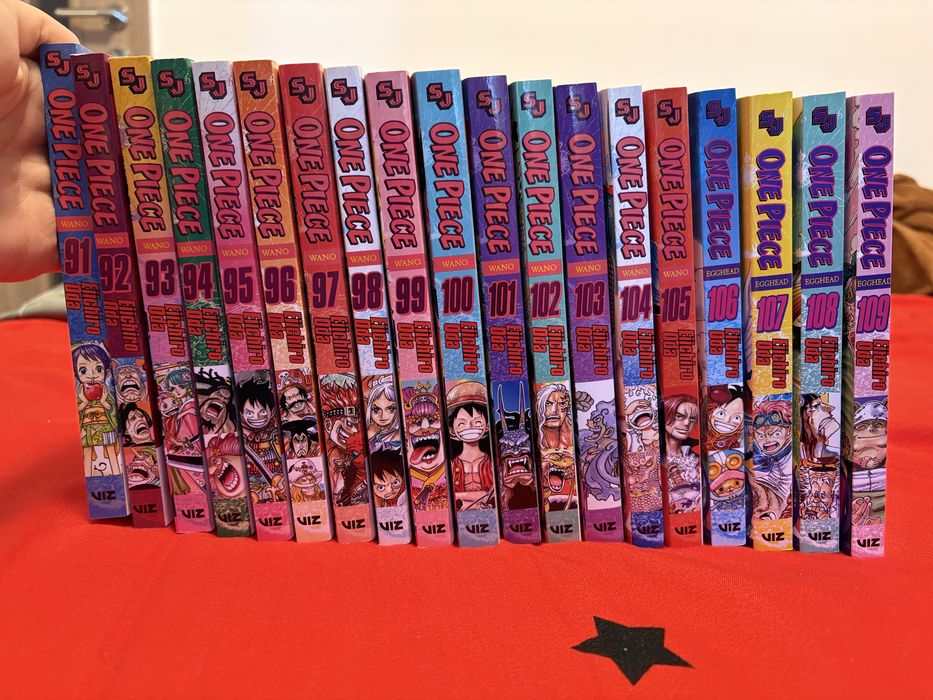 One Piece Manga volumele 91-109