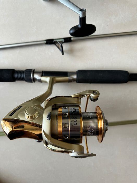 Въдици комплект за дъно и плувка с 5 макари | Fishing rods