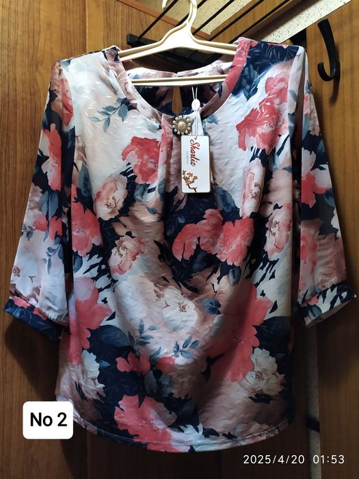 Блузки, платье новые