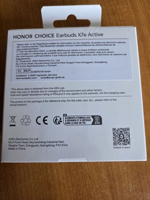 Honor 400 pro 512gb+ Honor earbudsX7e  active