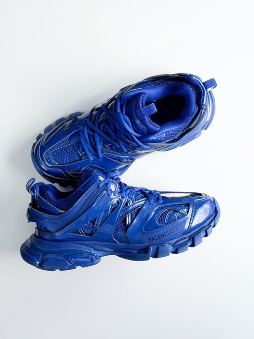 Balenciaga Track Metallic Blue Indigo