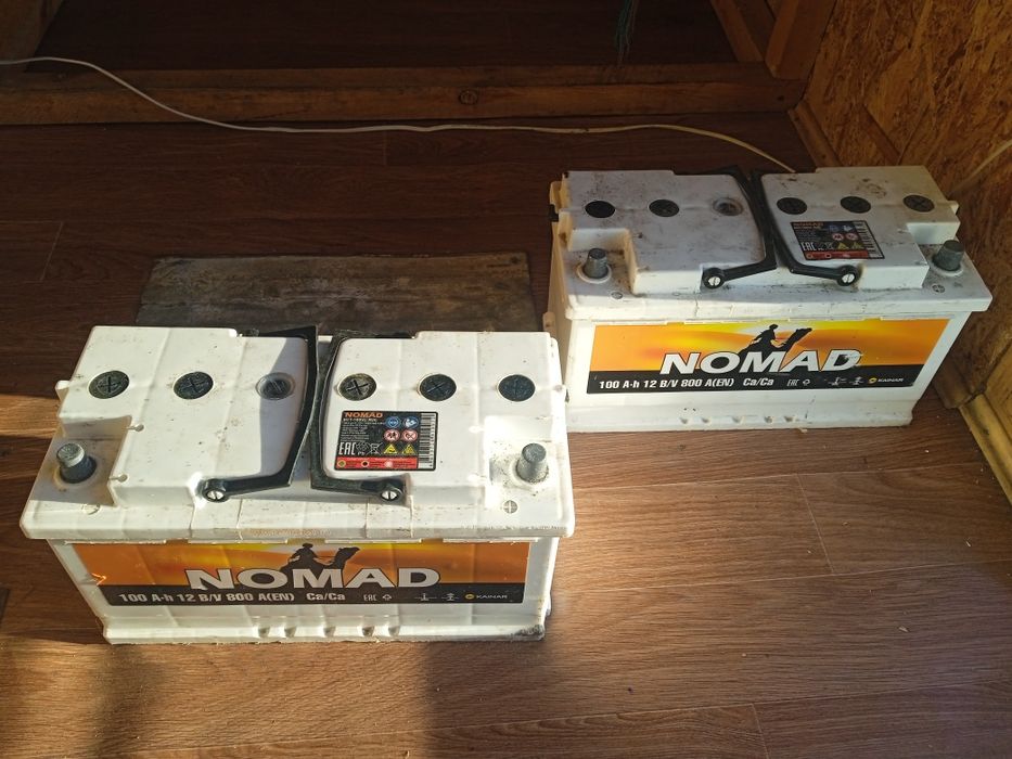 Аккумуляторы продам 2 шт