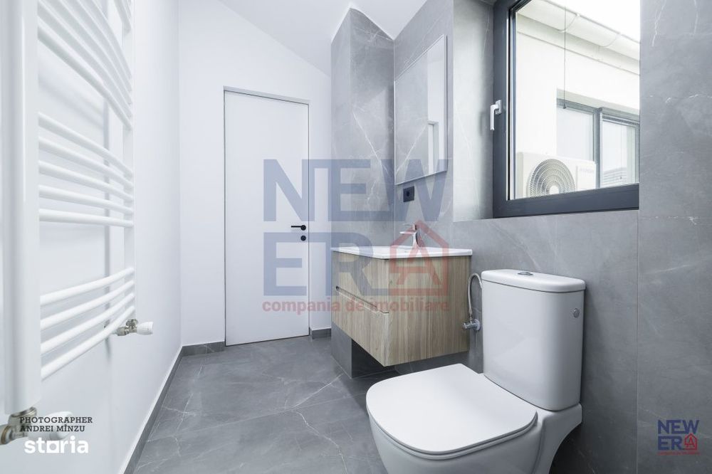 Apartament NOU 3 camere cu terasa 50 mp in bloc boutique, zona Herestr
