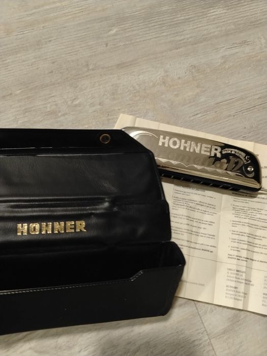 Професионална хроматична хармоника Hohner Chrometta 12