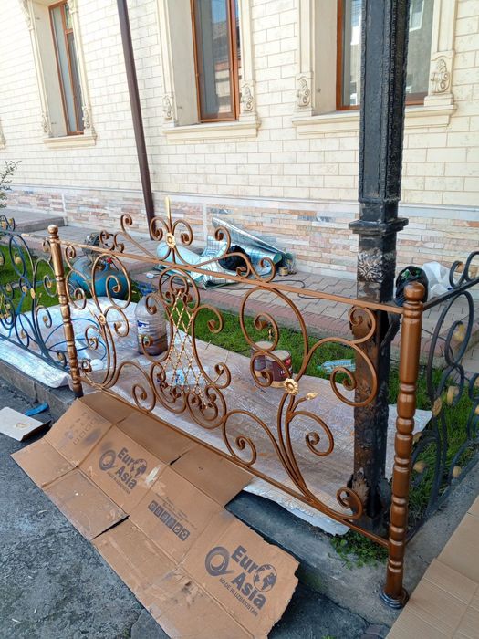 Darvoza reshyotkalarga kraska sepamiz