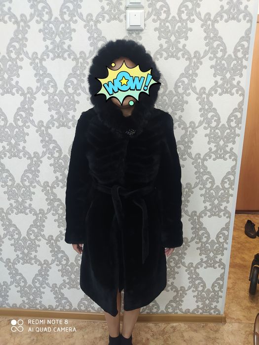 Шуба мутон на зиму