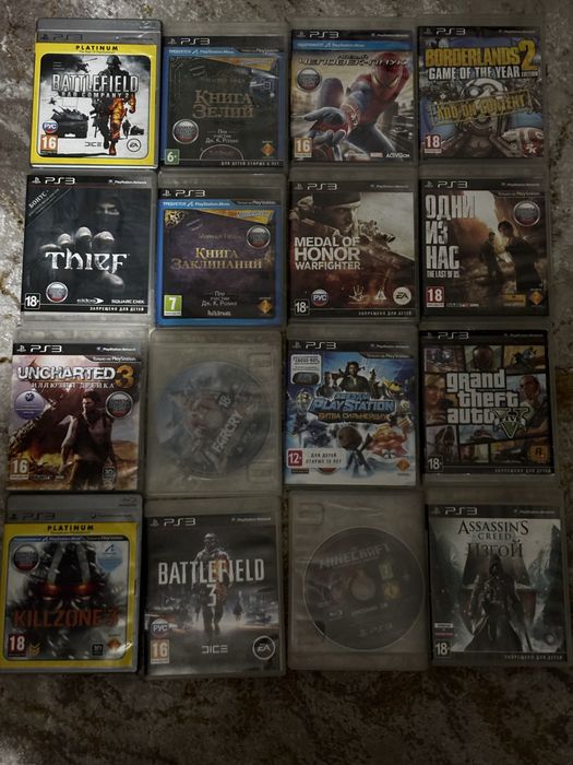 Продам диски от PS3