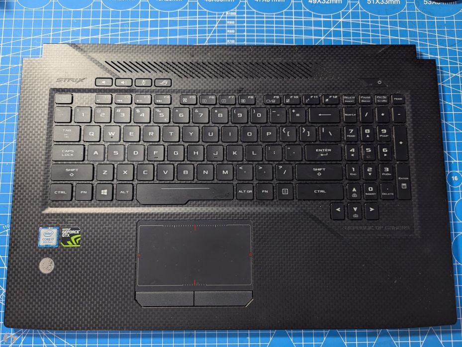 Palm rest full Asus rog strix GL703GM EE074
