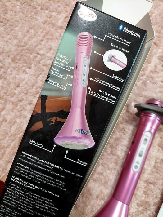 My mic микрофон розов