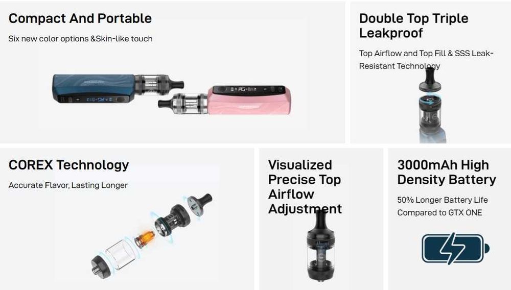 Tigari electronice - Kit Vaporesso GTX One PRO