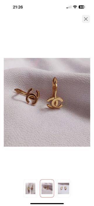 Золотые серьги детские