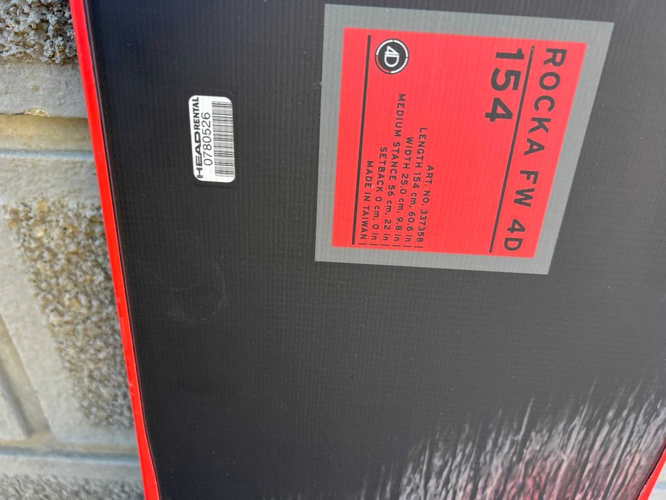 placa noua snowboard head rocka fw 4d L154