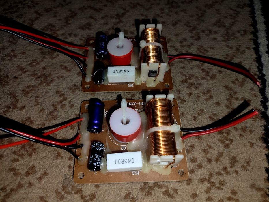 Фильтра  2х полосные от колонок Microlab