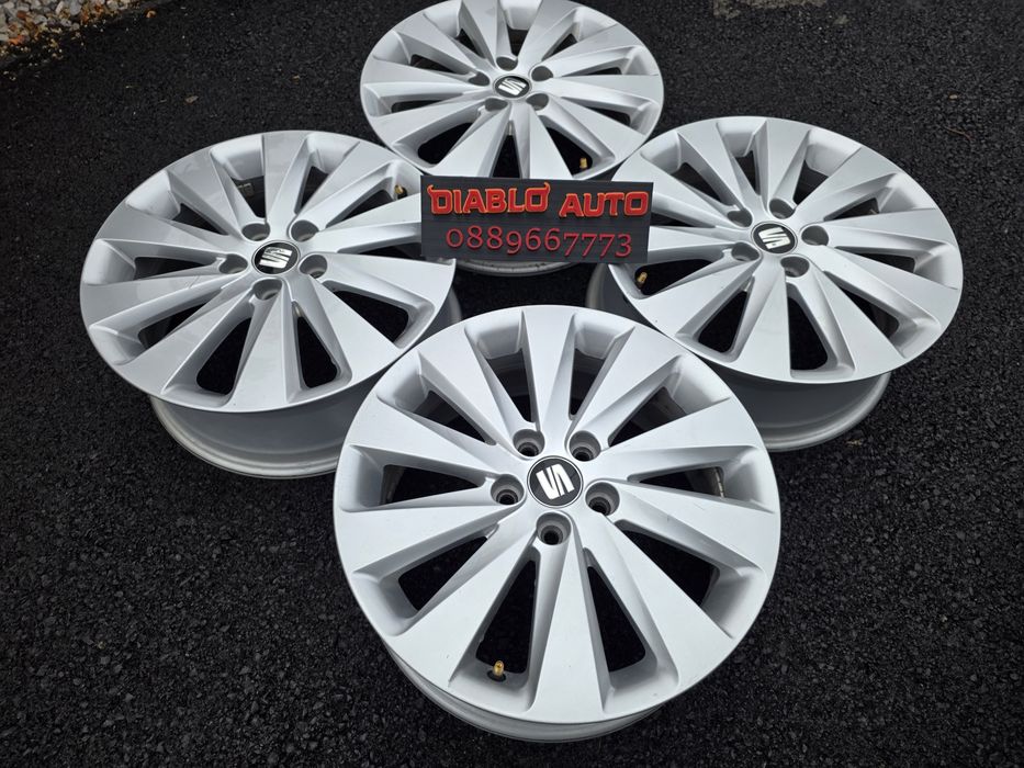 Джанти оригинални 16 5х100 6J ET45 Seat,VW,Skoda