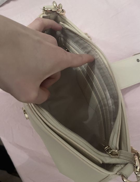 Чанти Mohito бежова и цикламена