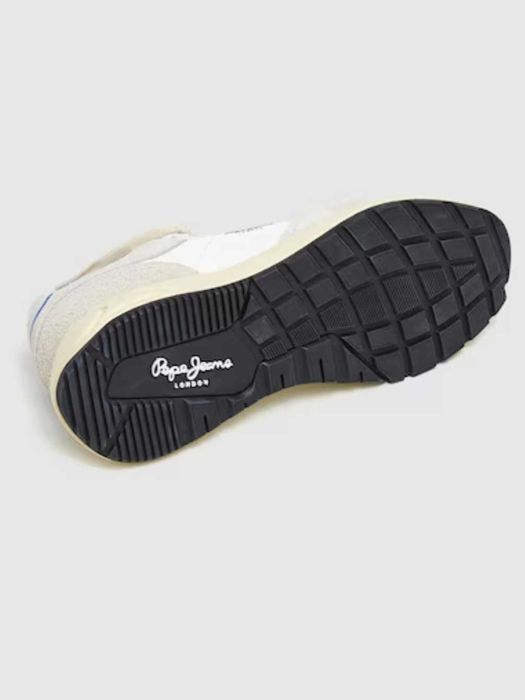 Скосени спортни обувки от велур и текстил Pepe jeans london