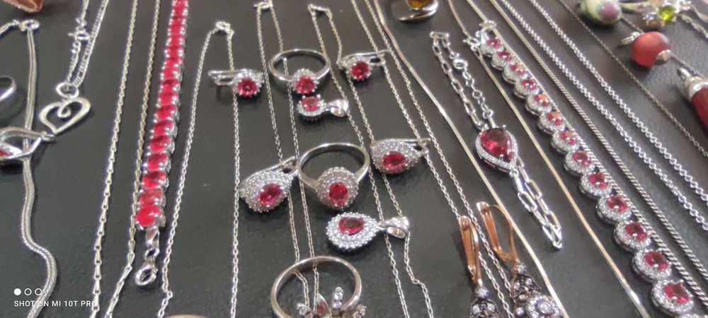 Сребърни бижута 5лв за грам минимална поръчка 100гр.