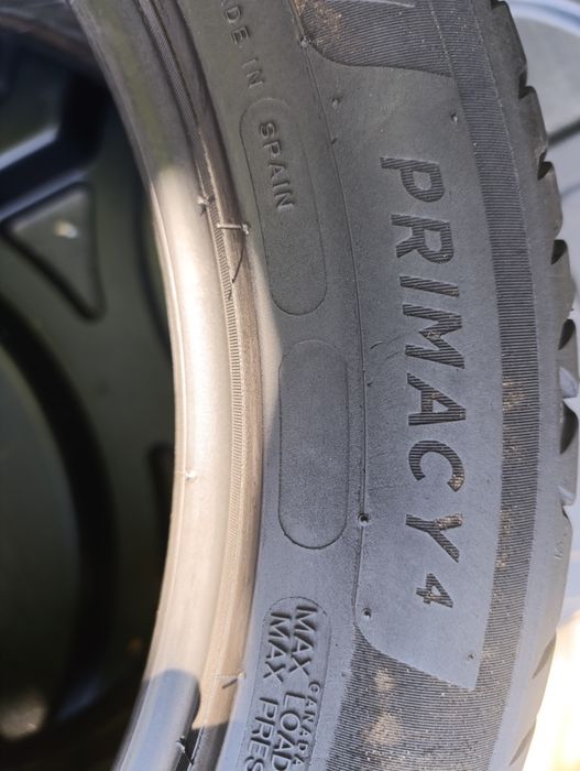 Două anvelope de vara 245 45 18 Michelin dot 2018