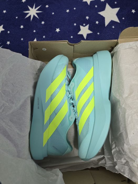 Adidas Adizero Evo SL,Flash Aqua,mar.45/29,noi-nouți,model superb