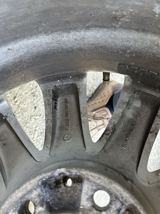 Оригинални джанти Мерцедес S , C класа 222 с гуми