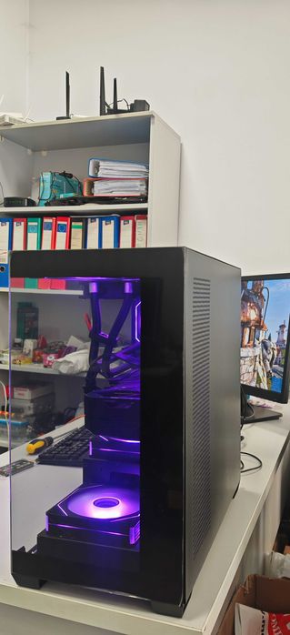 Мощнo Геймърско РС Intel I7 13700 16/24Core up 5.2Ghz/64Gb/1Tb/Asus Strix RTX 3070/Гаранция