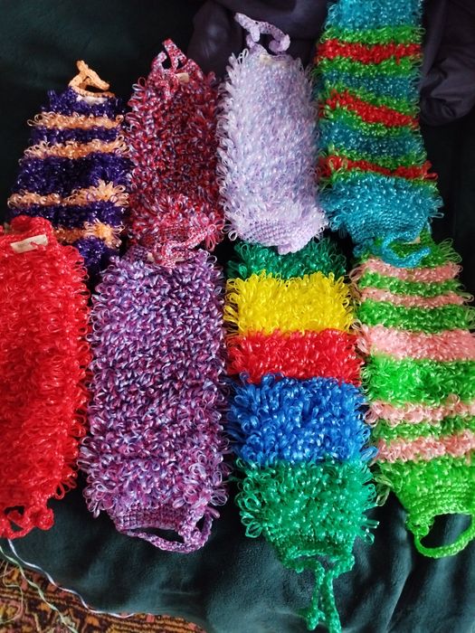 Мочалки ручной работы