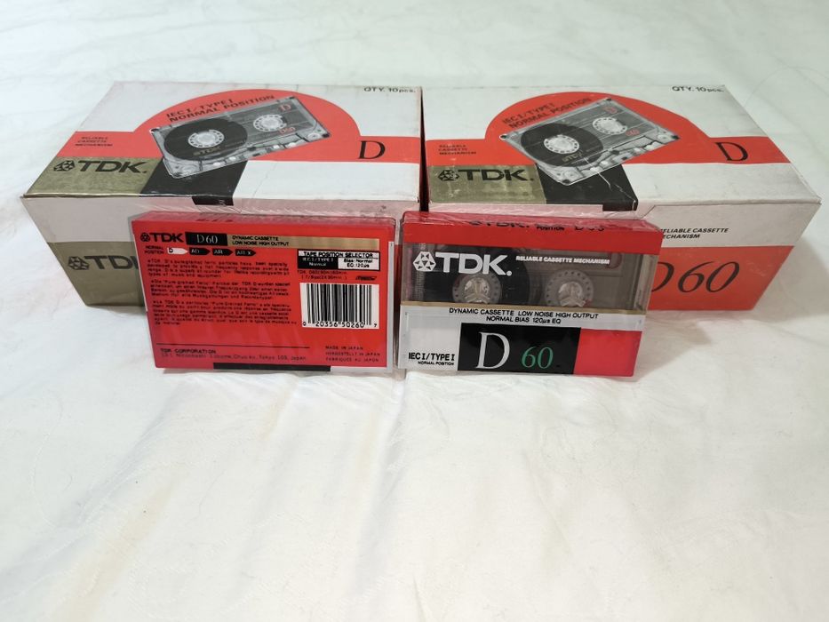 Аудиокассеты TDK D60