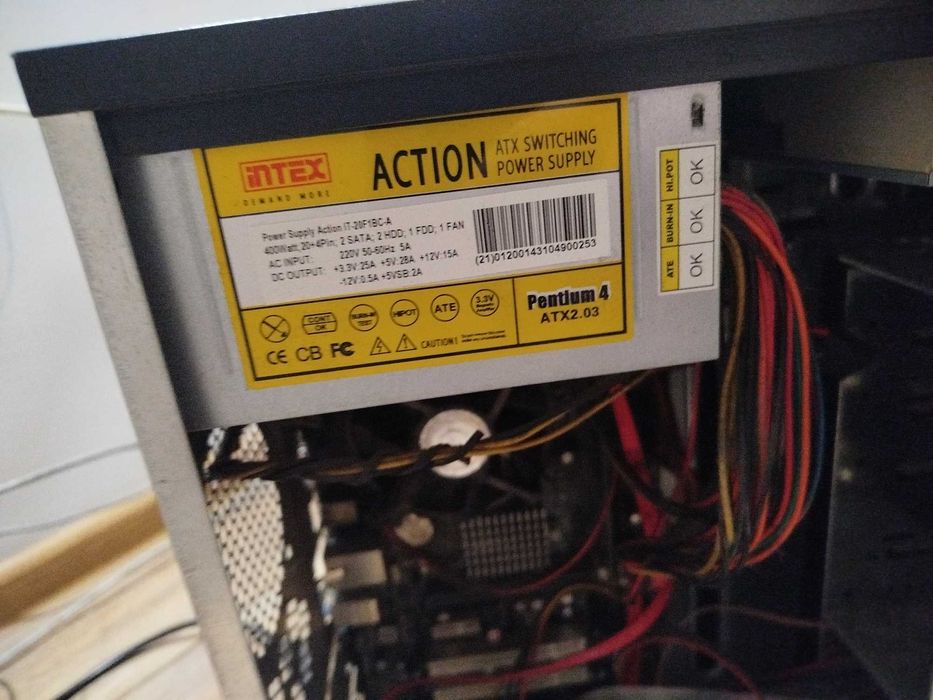 Офисный компьютер на core 2 duo e 7500