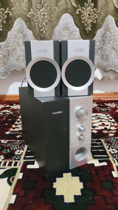 Microlab M-690 5.1 — на ремонт / не полностью исправна