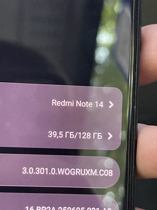 Redmi not 14 128GB телефон