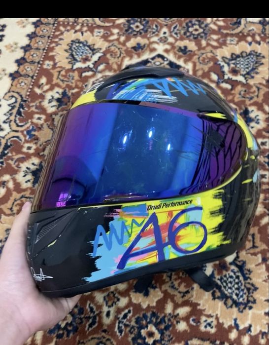 Шлем мото QKE сроч