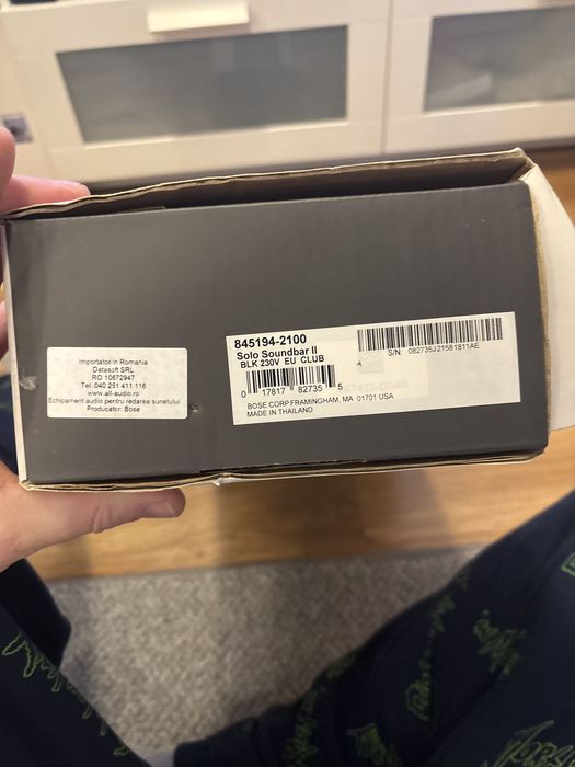 Bose soundbar solo 2