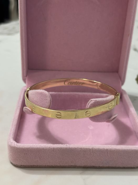 Cartier, 14k, б/у, золото браслет 6,8грамм