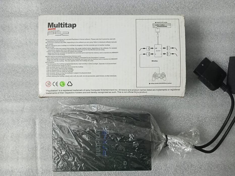Разветвитель Мultitap PS2. Sony PlayStation