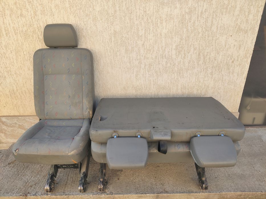 Bancheta scaun Randul 2 VW T5 Transporter Caravelle 7H0 7E0 2003-2010