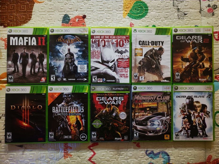 Xbox 360 лицензионные игры/диски