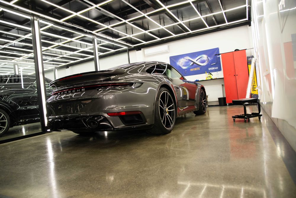 Полированный бетонный пол, промышленные наливные полы