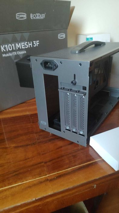 Carcasa pc ITX PcCooler K101 mesh 3F /nou