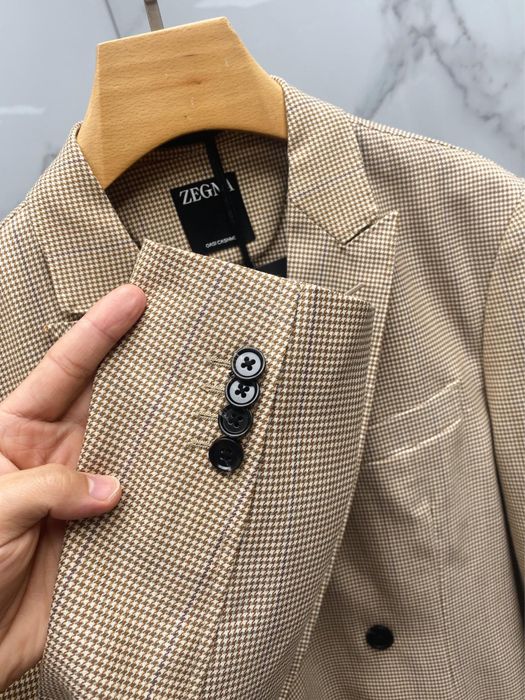 Sacou Zegna , calitate premium , pe comanda , nou , L