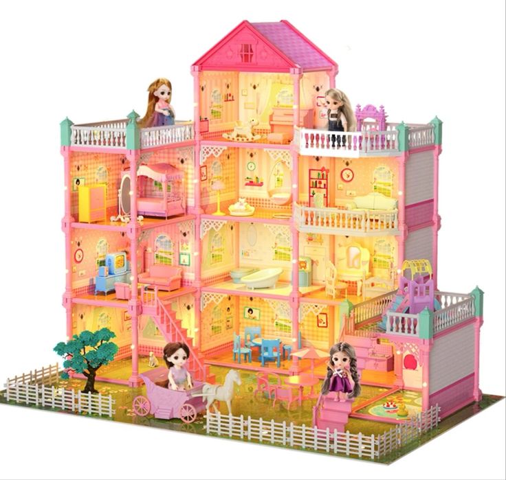 Кукольный дом большой