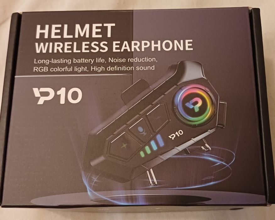 Cască moto Bluetooth/wireless 5.3/intercom