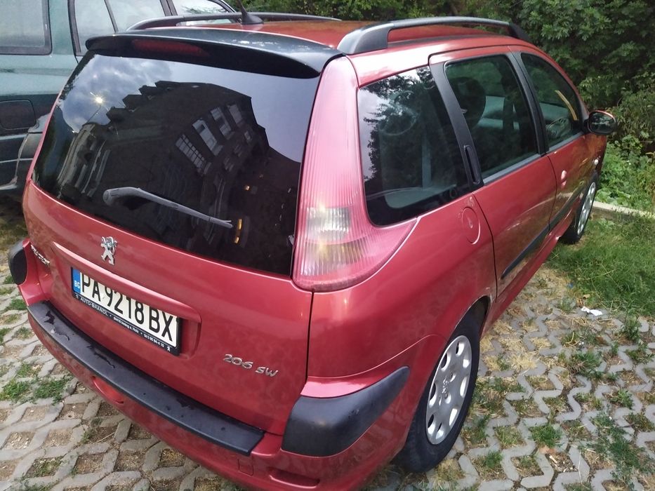 Пежо 206 sw в движение