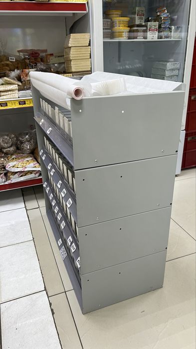 Витрины сигаретные полки