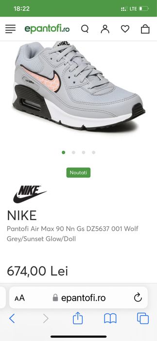 Adidasi Originali Nike Air Max 90 NN , Noi in Cutie !